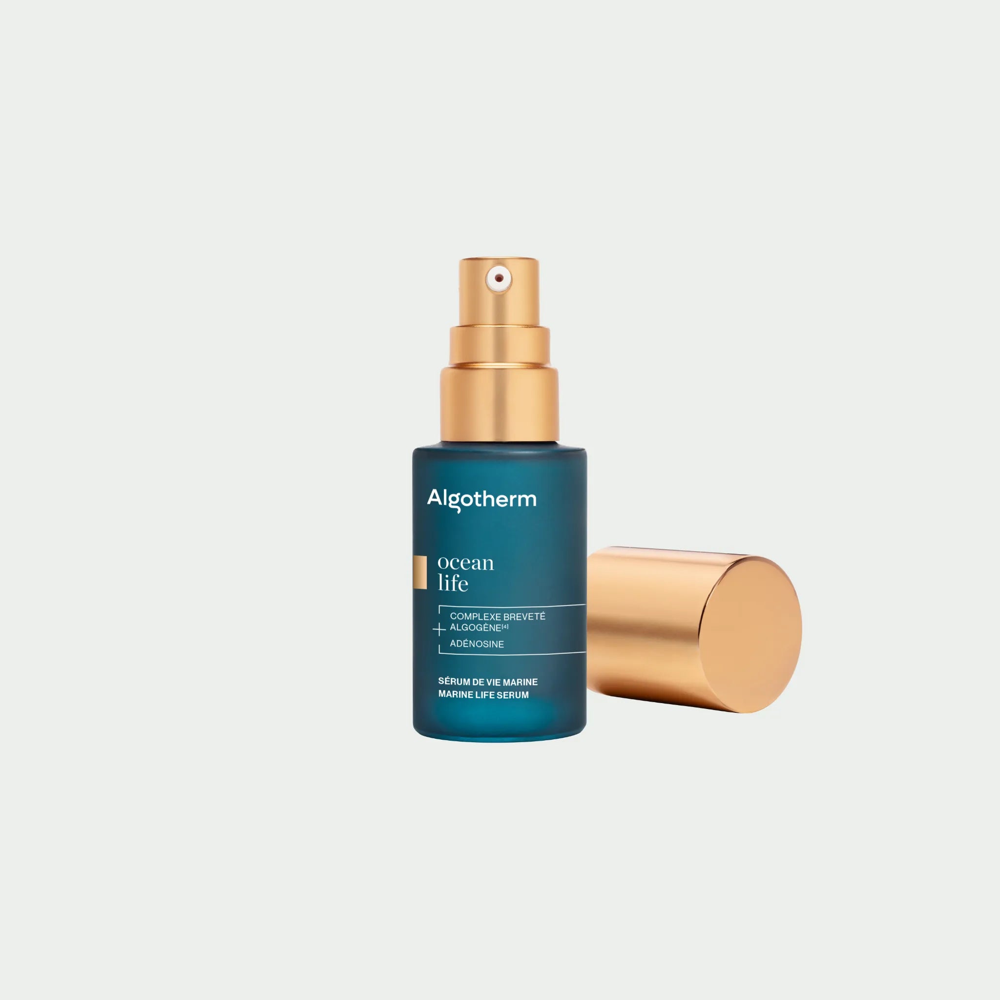 Algotherm Ocean Life Marine Serum - Revitalizing marine serum with patented Algogene complex and adenosine for radiant skin.