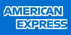 American Express logo for payment options.