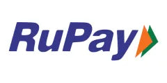 RuPay logo for payment options.